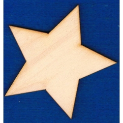 SKLEJKA #3mm Gwiazdka  20cm / 5-ramienna  , szeroka